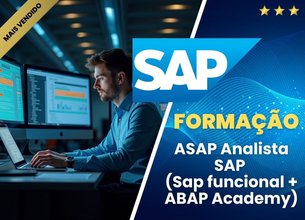 Forma��o ASAP Analista SAP (Sap funcional + ABAP Academy + SAP BTP)